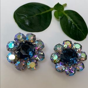 Vintage clip on earrings